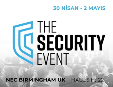 AGER 30 Nisan - 2 Mayıs Tarihleri Arasında THE SECURITY EVENT'de.