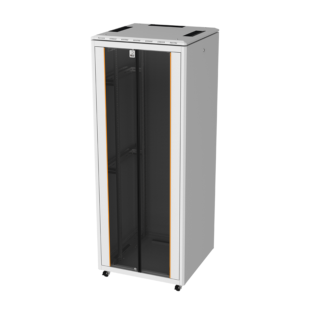 42U 800mm Genişlik 800mm Derinlik Çift Cam Kapak Vega Kabinet
