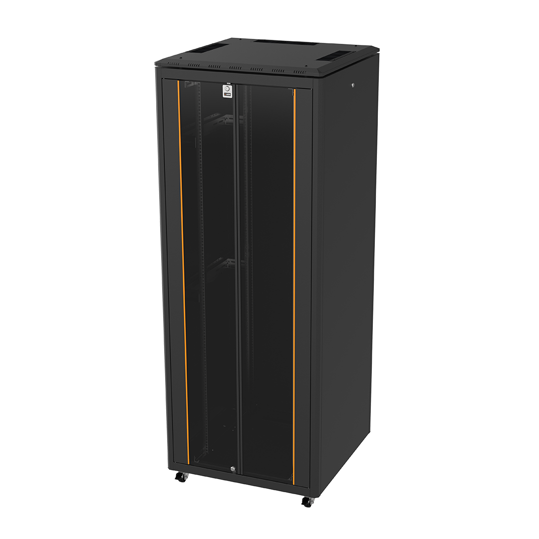42U 800mm Genişlik 800mm Derinlik Çift Cam Kapak Vega Kabinet