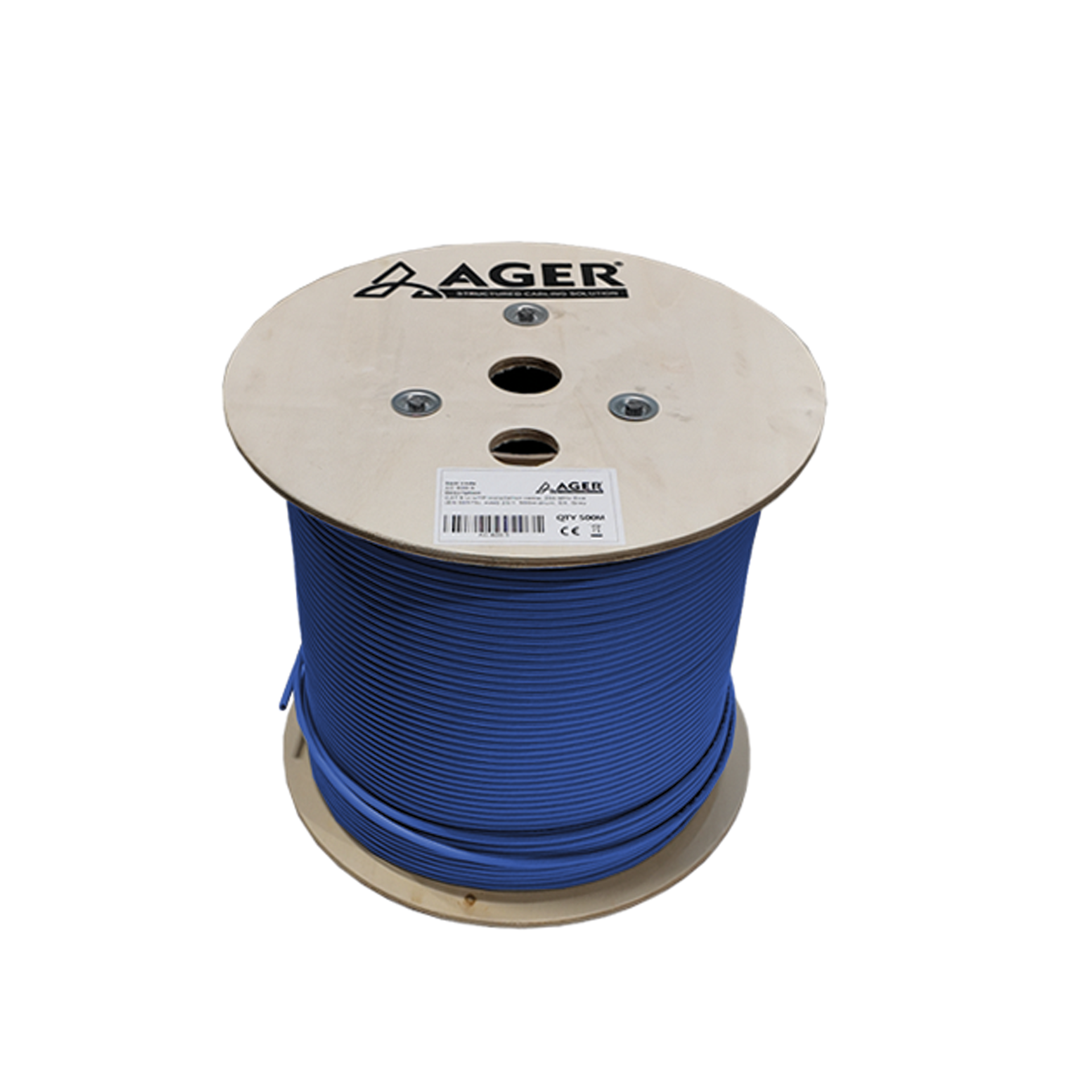 Cat 6A S/FTP 23AWG 500 Mhz Yatay Lan Kablolar