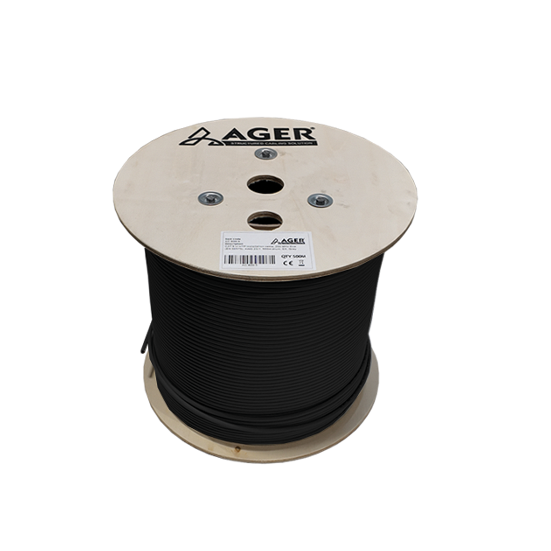 Cat 6A S/FTP 23AWG 500 Mhz Yatay Lan Kablolar