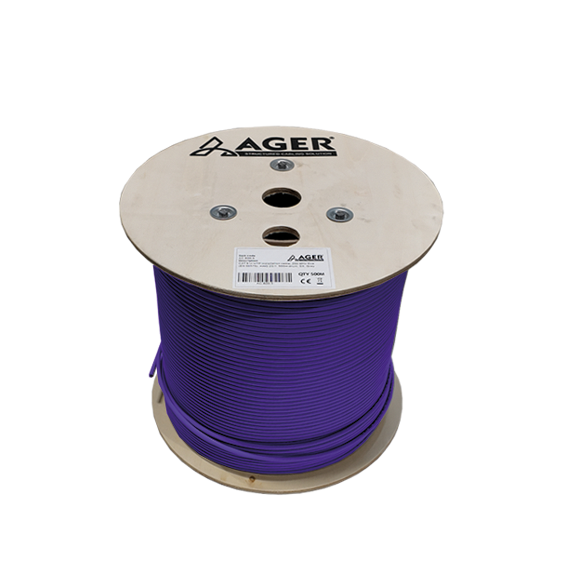 Cat 6A S/FTP 23AWG 500 Mhz Yatay Lan Kablolar