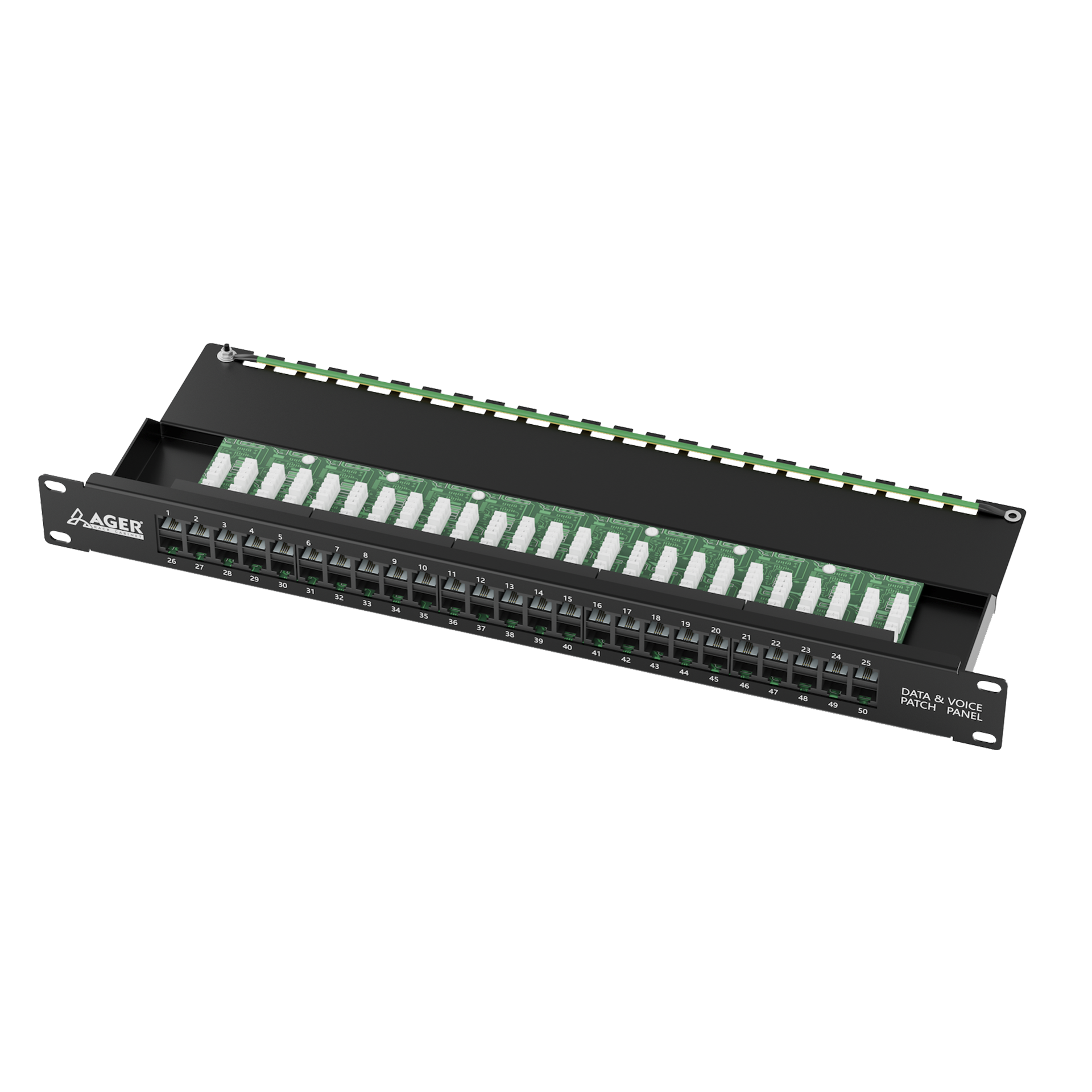 ISDN 50 Port Telefon Paneli