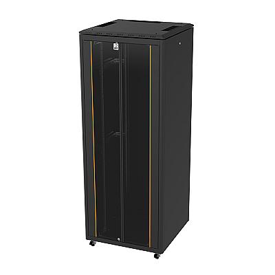 42U 800mm Genişlik 800mm Derinlik Çift Cam Kapak Vega Kabinet