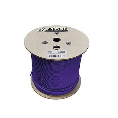 Cat 6A U/UTP 23AWG 500 Mhz Yatay Lan Kablolar